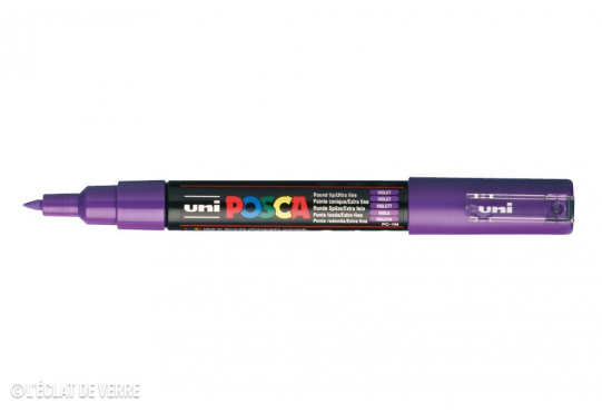 Marqueur Posca pointe conique trait extra-fin Violet