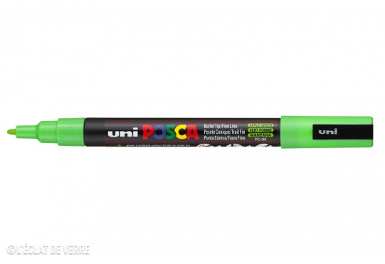 Marqueur Posca pointe conique trait fin Vert pomme